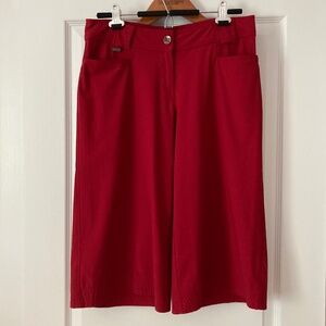 LOLË Wide leg bermuda